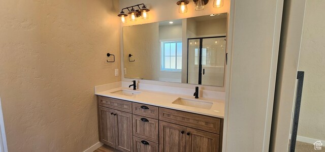 831 N 1820 E Unit 66, Price, UT 84501 - bathroom with vanity and a shower with shower door