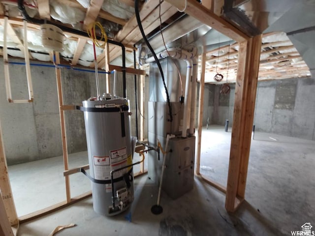 1871 E 840 N Unit 84, Price, UT 84501 - utility room featuring secured water heater and heating unit