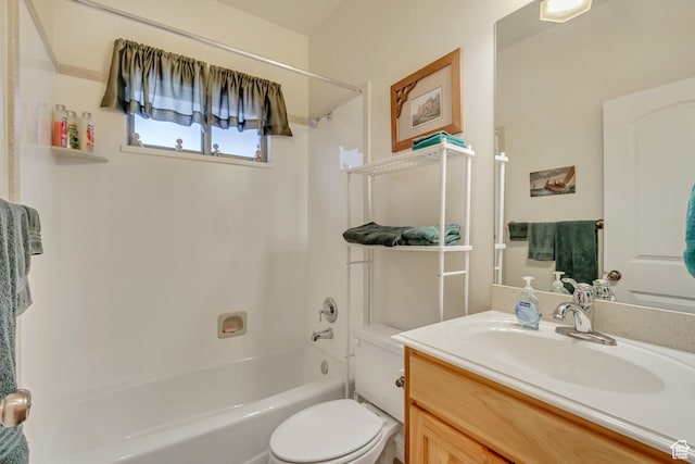 10976 Quartz Dr, South Jordan, UT 84095 - full bath with toilet, shower / bath combination, and vanity
