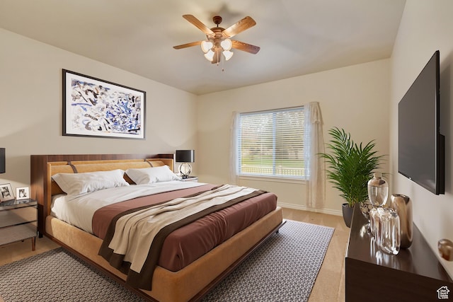 10976 Quartz Dr, South Jordan, UT 84095 - bedroom with baseboards and a ceiling fan