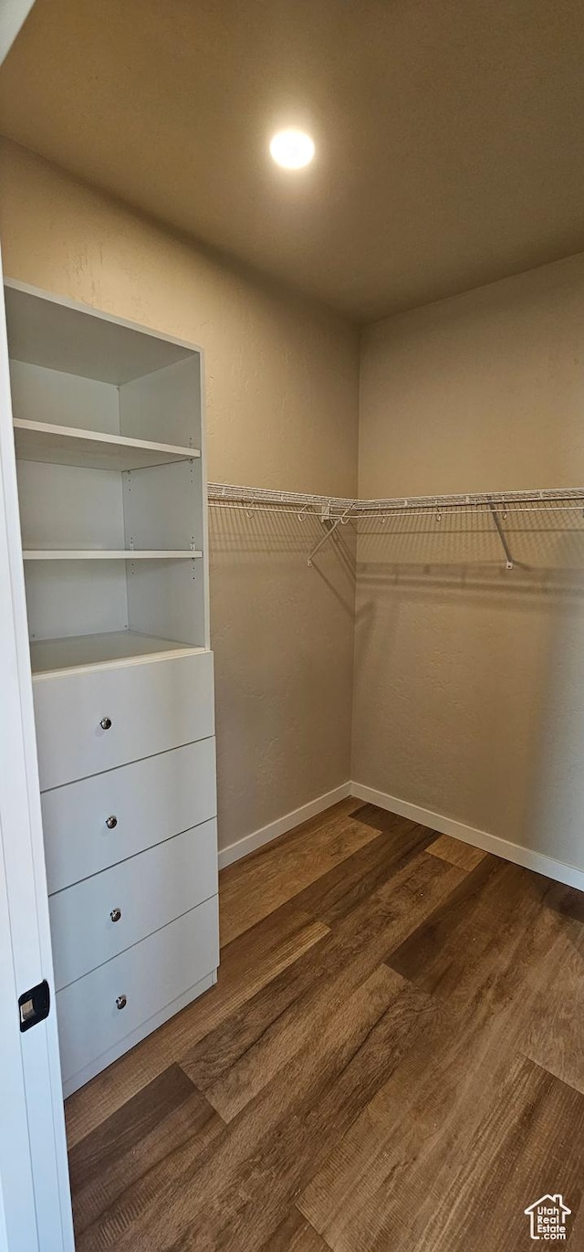 854 N 1880 E Unit 72, Price, UT 84501 - walk in closet with dark hardwood / wood-style flooring