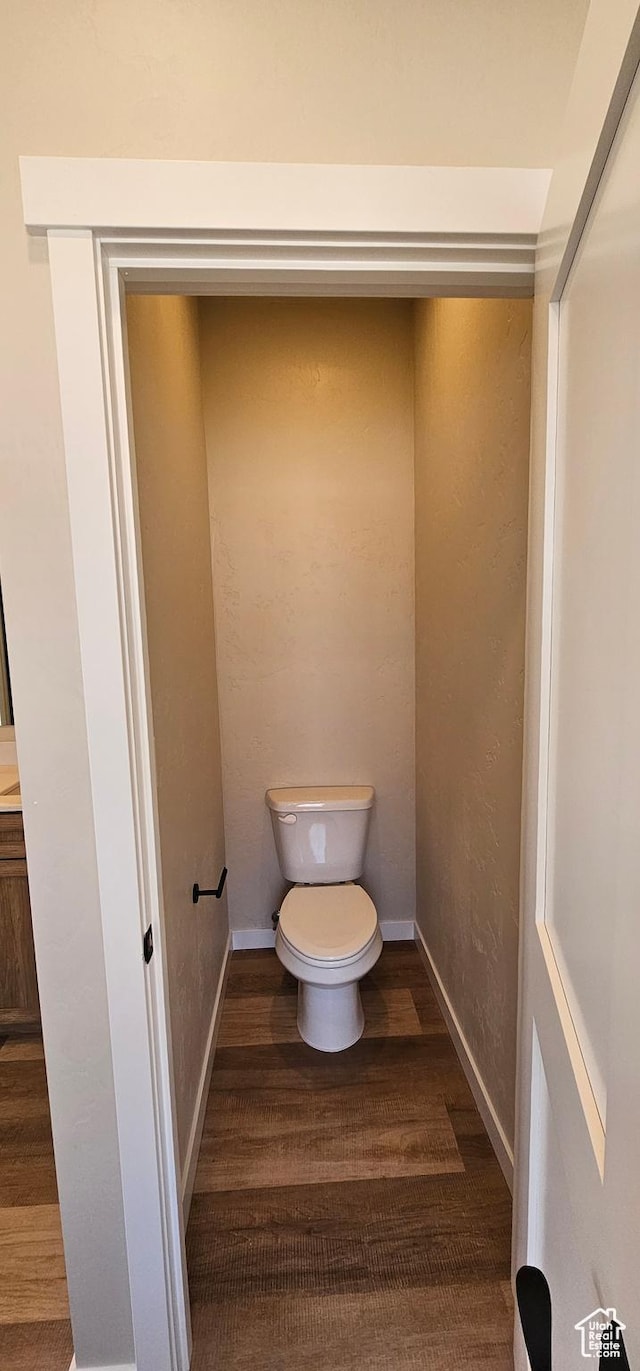 854 N 1880 E Unit 72, Price, UT 84501 - bathroom featuring hardwood / wood-style flooring and toilet