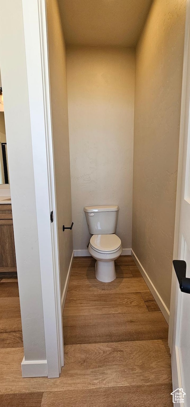 1840 E 840 N Unit 81, Price, UT 84501 - bathroom with toilet and wood-type flooring