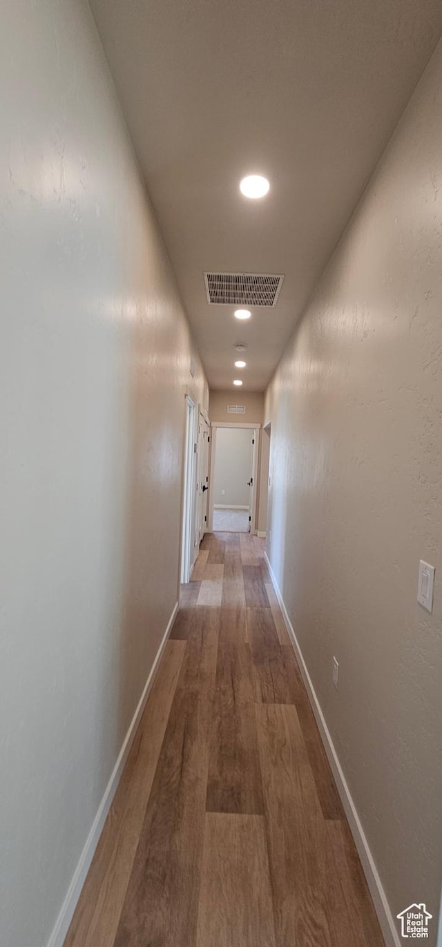 1840 E 840 N Unit 81, Price, UT 84501 - hallway featuring light hardwood / wood-style floors