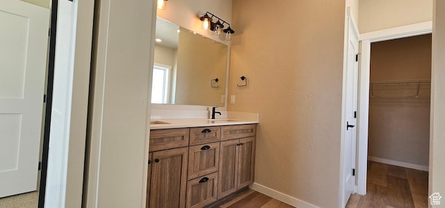 1840 E 840 N Unit 81, Price, UT 84501 - bathroom with vanity and wood-type flooring