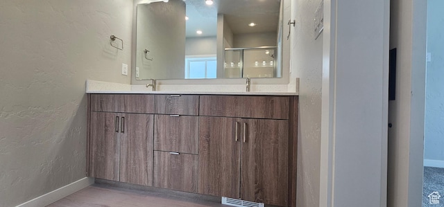 1843 E 840 N Unit 86, Price, UT 84501 - bathroom featuring vanity and an enclosed shower