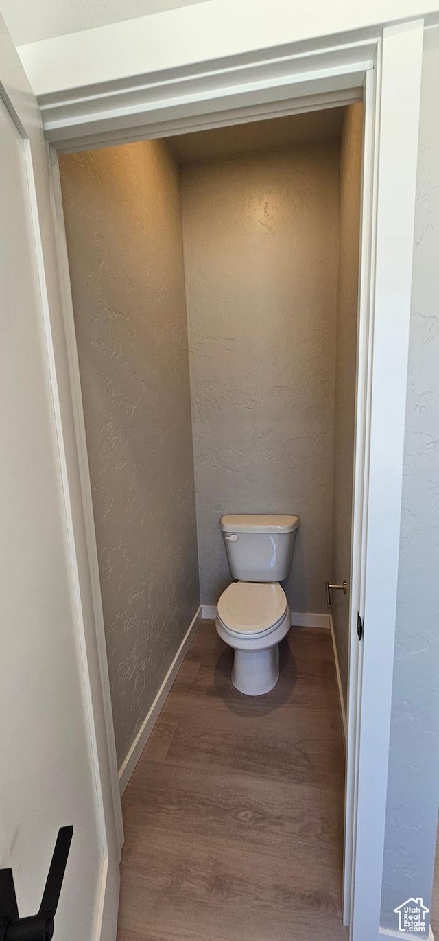 1843 E 840 N Unit 86, Price, UT 84501 - bathroom with hardwood / wood-style floors and toilet
