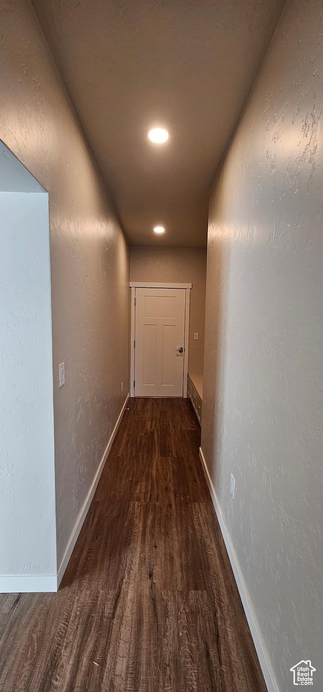 1829 E 840 N Unit 87, Price, UT 84501 - hall with dark hardwood / wood-style flooring