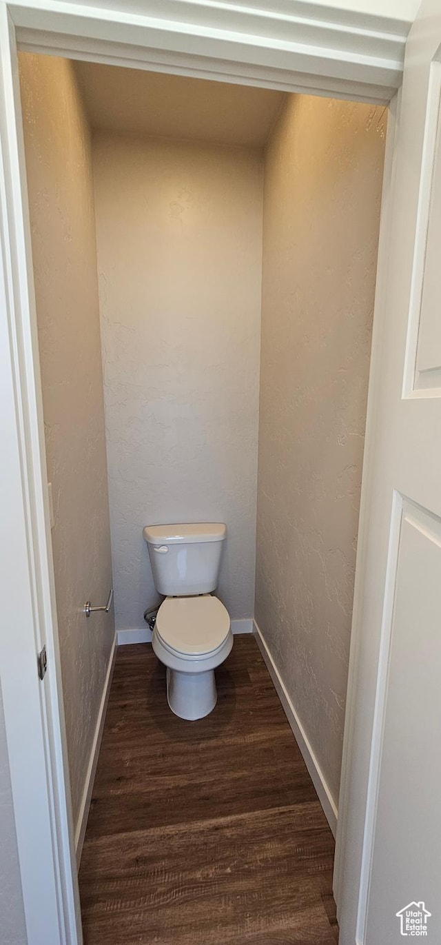 1829 E 840 N Unit 87, Price, UT 84501 - bathroom with hardwood / wood-style flooring and toilet