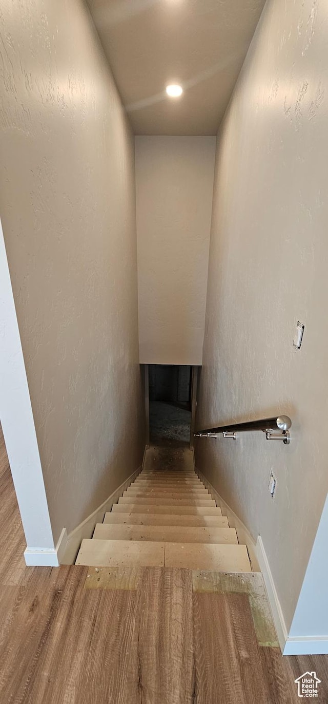 view of stairs