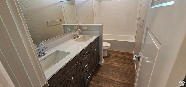 868 N 1880 E Unit 71, Price, UT 84501 - full bathroom featuring wood-type flooring, vanity, toilet, and shower / tub combination