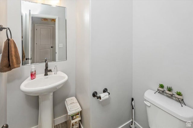 bathroom with toilet