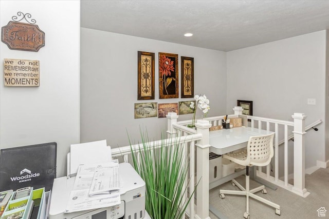 15091 S Reins Way W, Bluffdale, UT 84065 - office area with carpet and recessed lighting