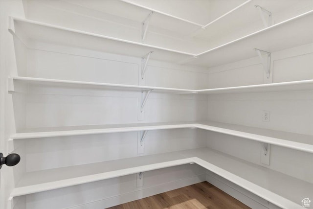 view of pantry