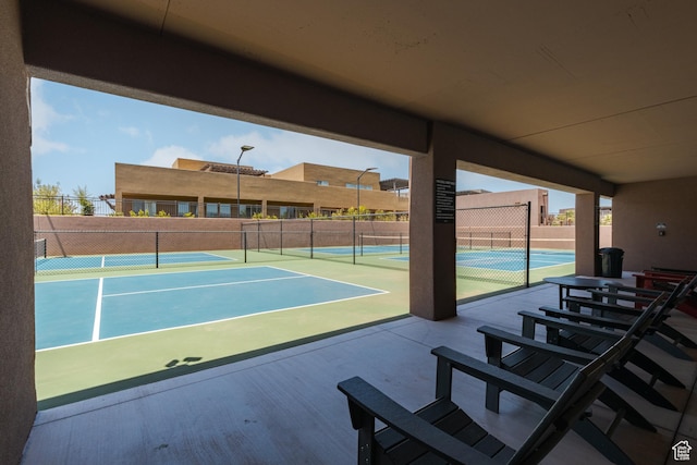 3235 S Retreat Dr, Hurricane, UT 84737 - view of sport court with basketball hoop