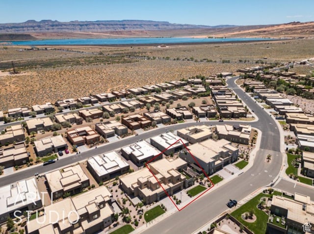 3235 S Retreat Dr, Hurricane, UT 84737 - aerial view with a mountain view