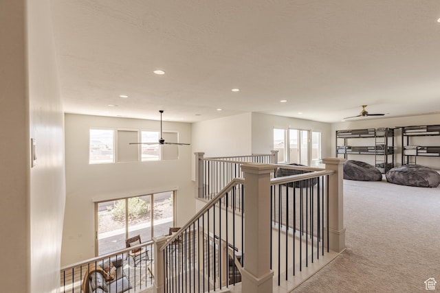 3235 S Retreat Dr, Hurricane, UT 84737 - corridor featuring light colored carpet