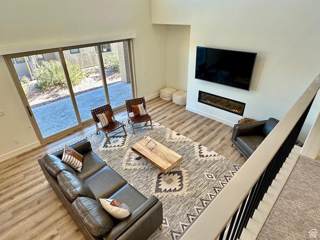 3235 S Retreat Dr, Hurricane, UT 84737 - living room featuring hardwood / wood-style floors