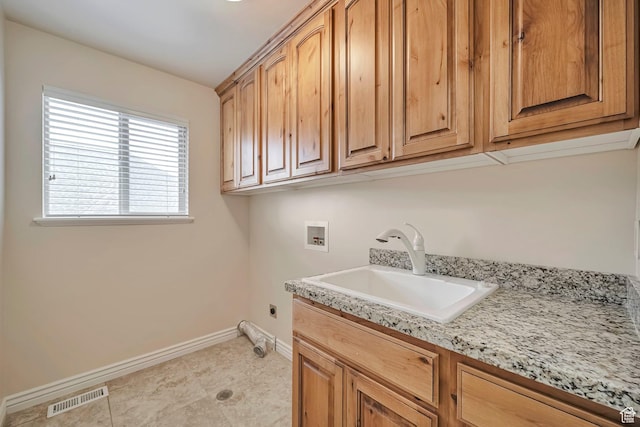 893 N 400 E, Springville, UT 84663 - washroom with cabinet space, washer hookup, and electric dryer hookup