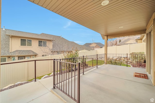 893 N 400 E, Springville, UT 84663 - fenced backyard featuring a patio area