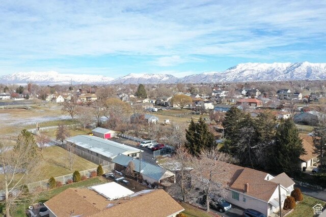 2429 W 300 N, West Point, UT 84015 - aerial view with a mountain view