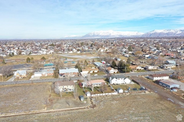 2429 W 300 N, West Point, UT 84015 - birds eye view of property with a mountain view