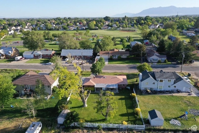 2429 W 300 N, West Point, UT 84015 - view of property location with a mountain backdrop and nearby suburban area
