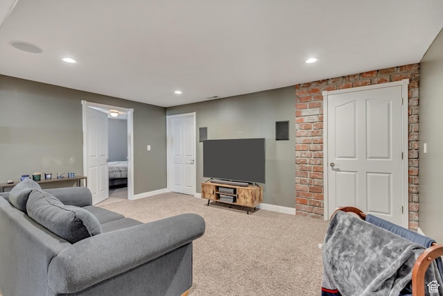 563 W Kalia Cv, Murray, UT 84123 - living room featuring light colored carpet