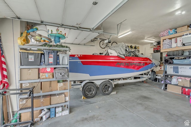 563 W Kalia Cv, Murray, UT 84123 - garage with a garage door opener