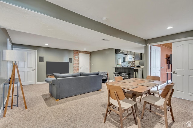563 W Kalia Cv, Murray, UT 84123 - dining room with light carpet