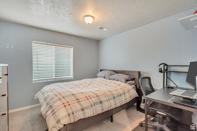 563 W Kalia Cv, Murray, UT 84123 - carpeted bedroom featuring a textured ceiling