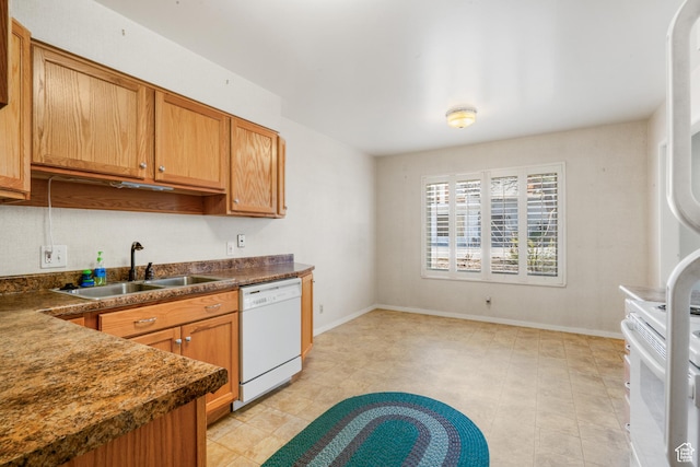1194 E 2700 S Unit C18, Salt Lake City, UT 84106 - kitchen with dishwasher, stove, and sink