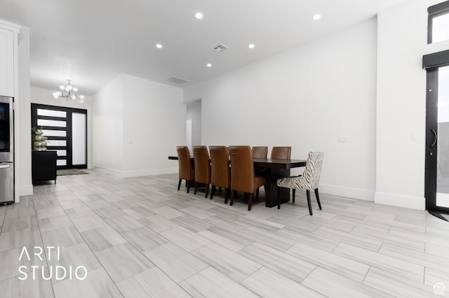 5090 W 3175 S, Hurricane, UT 84737 - dining room with a notable chandelier