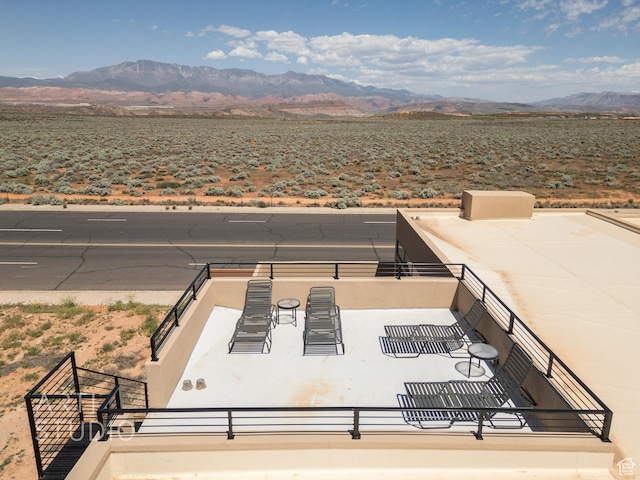 5090 W 3175 S, Hurricane, UT 84737 - view of patio / terrace featuring a mountain view