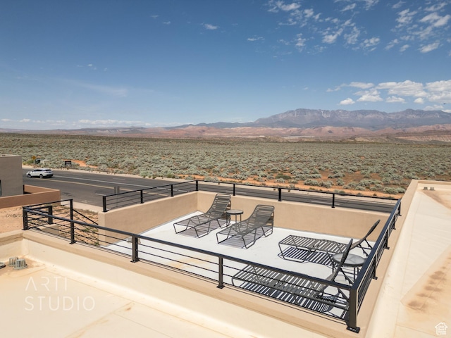 5090 W 3175 S, Hurricane, UT 84737 - view of patio with a mountain view