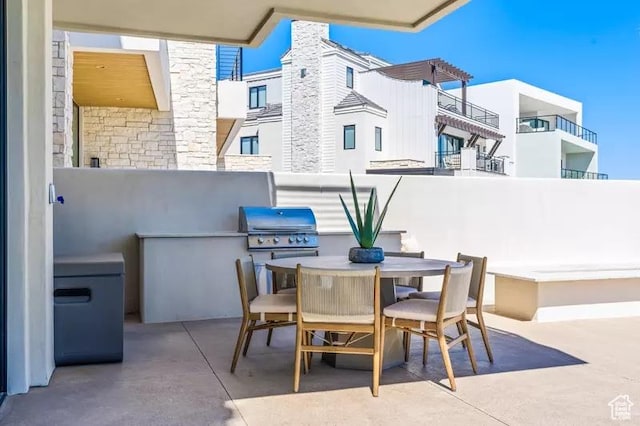 5359 S Pura Cir Unit 142, St George, UT 84790 - view of patio with grilling area