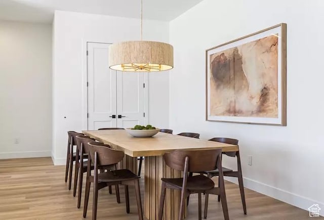 5359 S Pura Cir Unit 142, St George, UT 84790 - dining room with light hardwood / wood-style floors