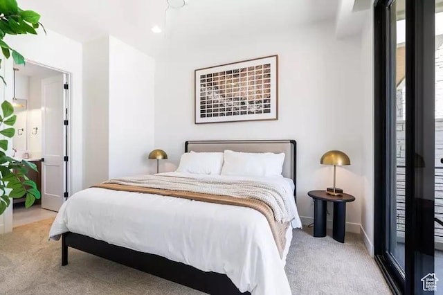 5359 S Pura Cir Unit 142, St George, UT 84790 - bedroom with light carpet