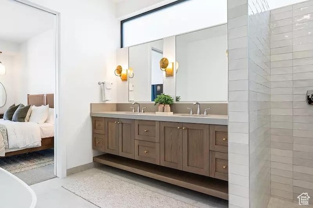 5359 S Pura Cir Unit 142, St George, UT 84790 - bathroom with vanity and independent shower and bath