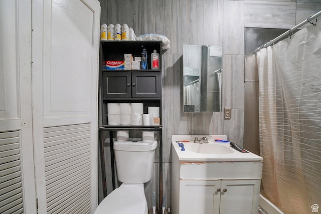 513 W Lake St, Ogden, UT 84401 - bathroom with vanity and toilet
