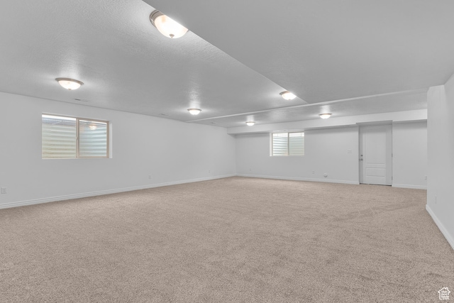 649 E 5650 S, Washington Terrace, UT 84405 - basement featuring light carpet and a textured ceiling