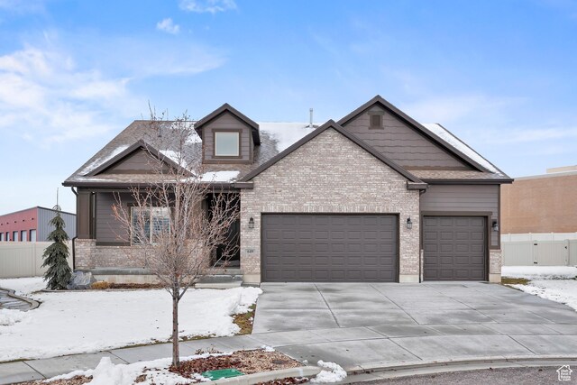 649 E 5650 S, Washington Terrace, UT 84405 - view of front of house with a garage