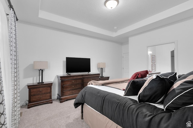 649 E 5650 S, Washington Terrace, UT 84405 - carpeted bedroom with a tray ceiling