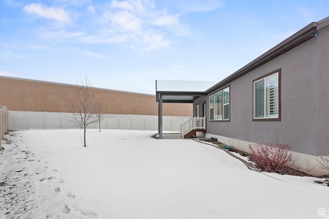 649 E 5650 S, Washington Terrace, UT 84405 - view of yard covered in snow