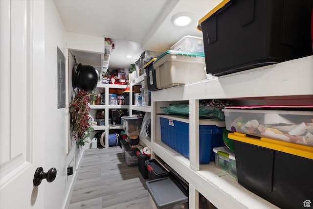 view of storage