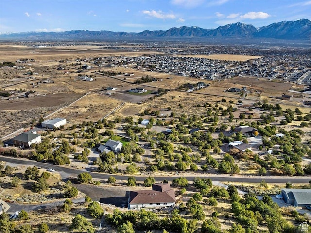 13802 S Mount Shaggy Dr, Herriman, UT 84096 - birds eye view of property with a mountain view