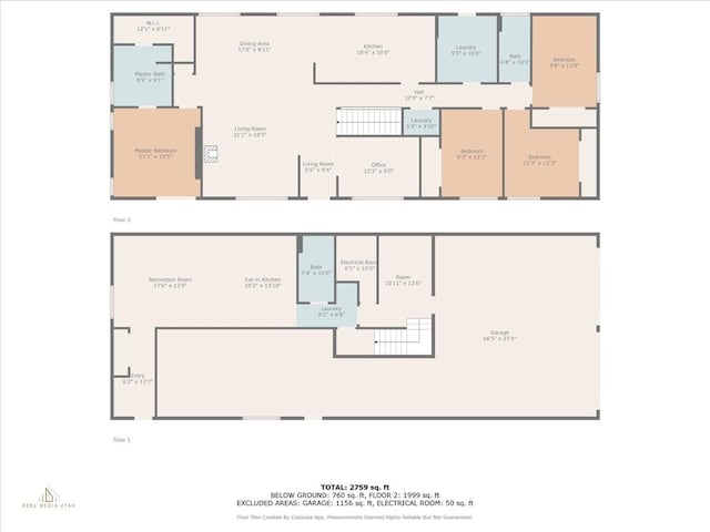 13802 S Mount Shaggy Dr, Herriman, UT 84096 - plan