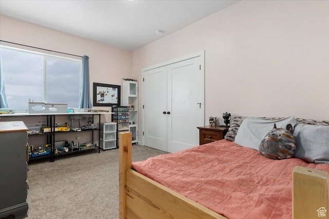 13802 S Mount Shaggy Dr, Herriman, UT 84096 - bedroom with carpet and a closet