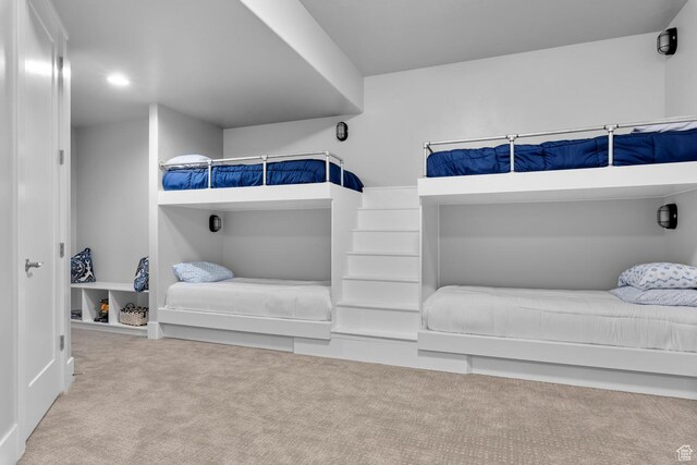 bedroom featuring carpet floors