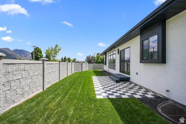 1302 N 750 E, Orem, UT 84097 - view of yard with a patio and a mountain view